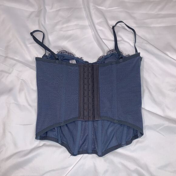 Out From Under Women's Modern Love Corset Size M 6 8 Fairygrunge Romantic Lace - Picture 3 of 9